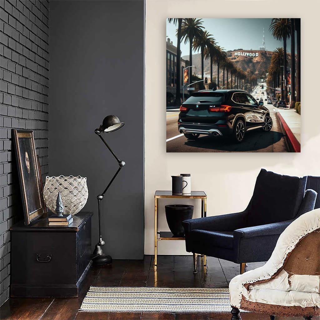 Bmw X3 Los Angeles Wall Art