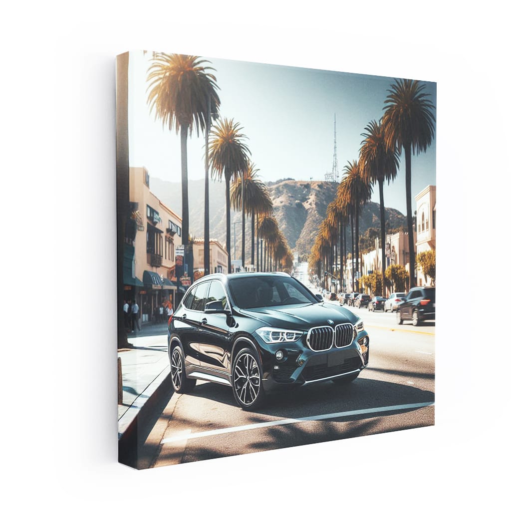 Bmw X3 Los Angeles Bla Wall Art