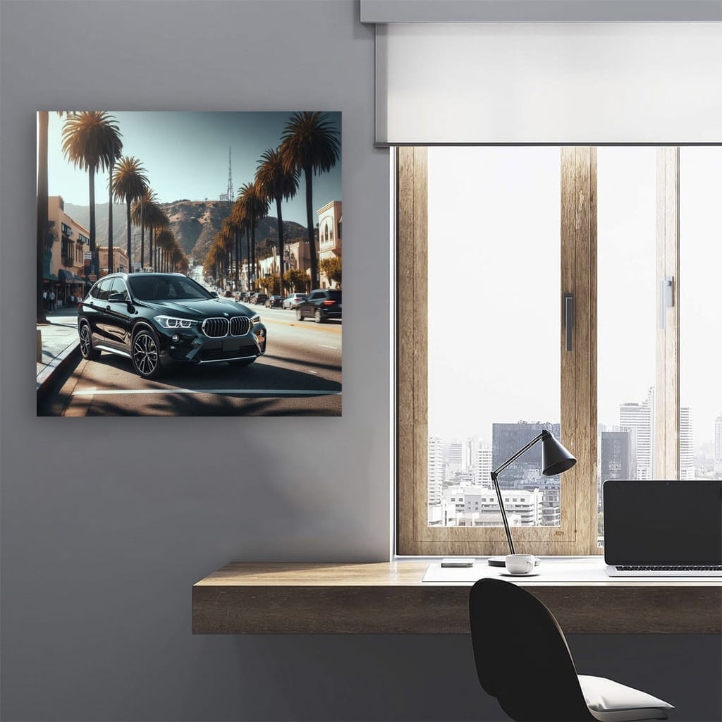 Bmw X3 Los Angeles Bla Wall Art