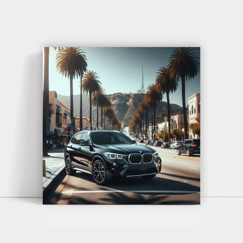 Black BMW X3 in Los Angeles - Sleek and Stylish Ride