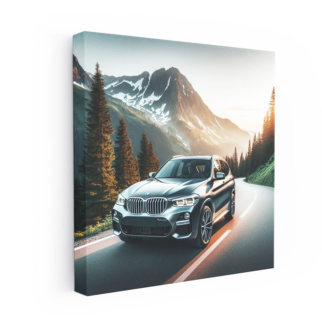 Bmw X3 Mounta Wall Art