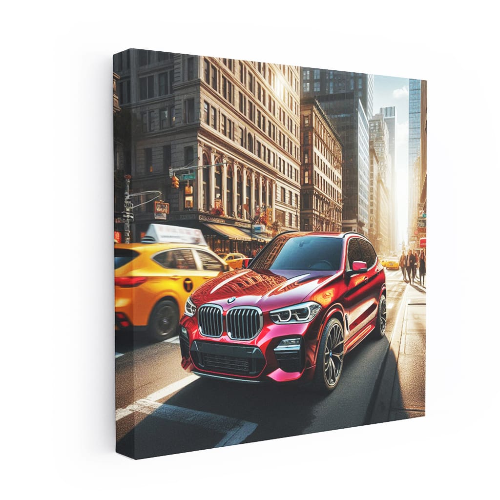 Bmw X3 New Yo Wall Art