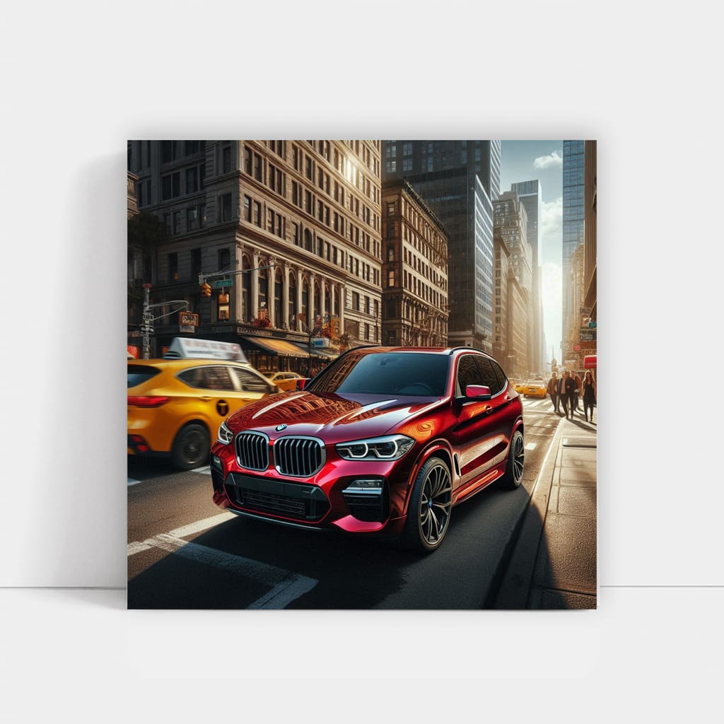 Bmw X3 New Yo Wall Art