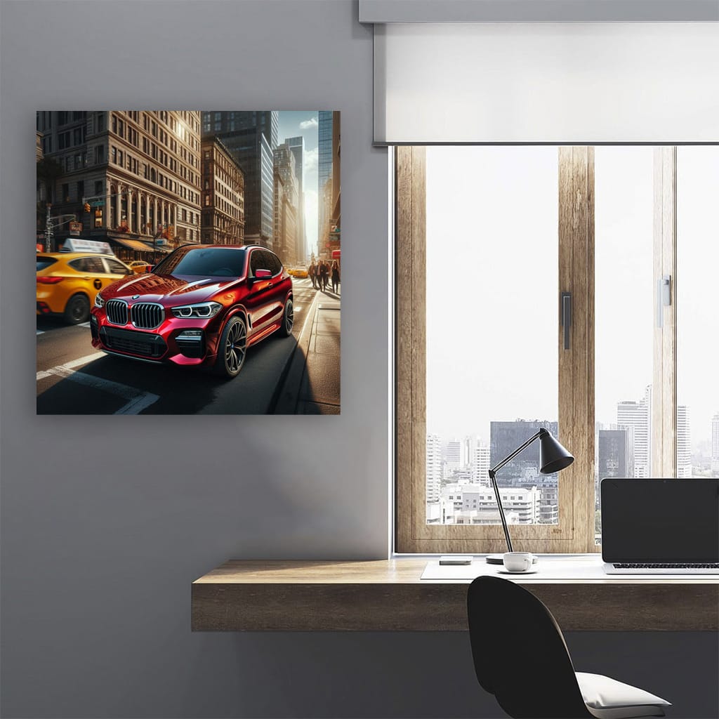 Bmw X3 New Yo Wall Art