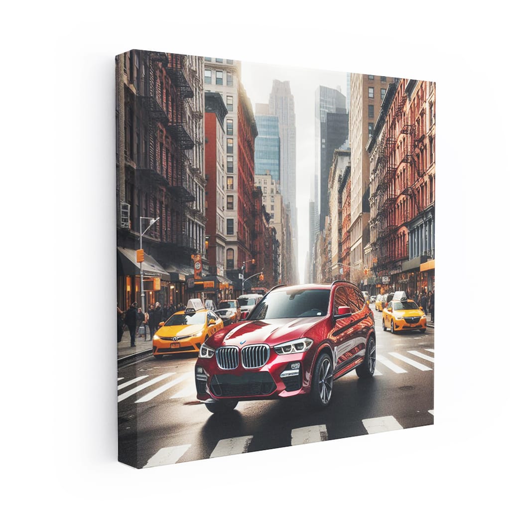 Bmw X3 New York Wall Art