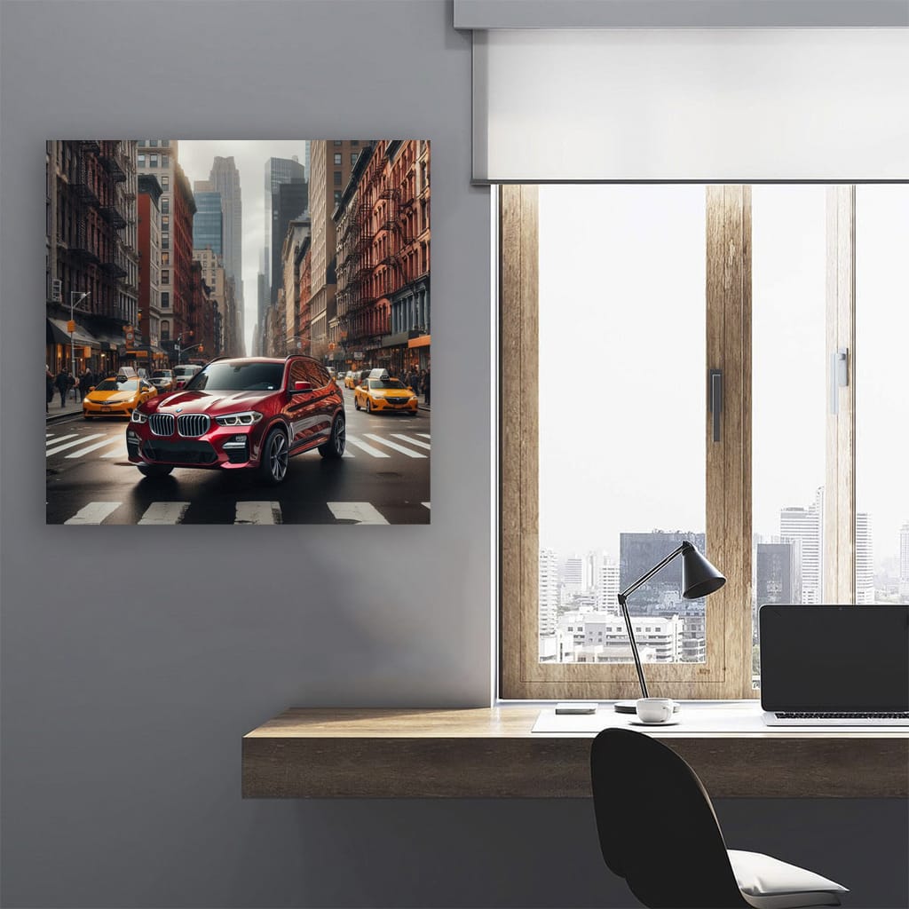 Bmw X3 New York Wall Art