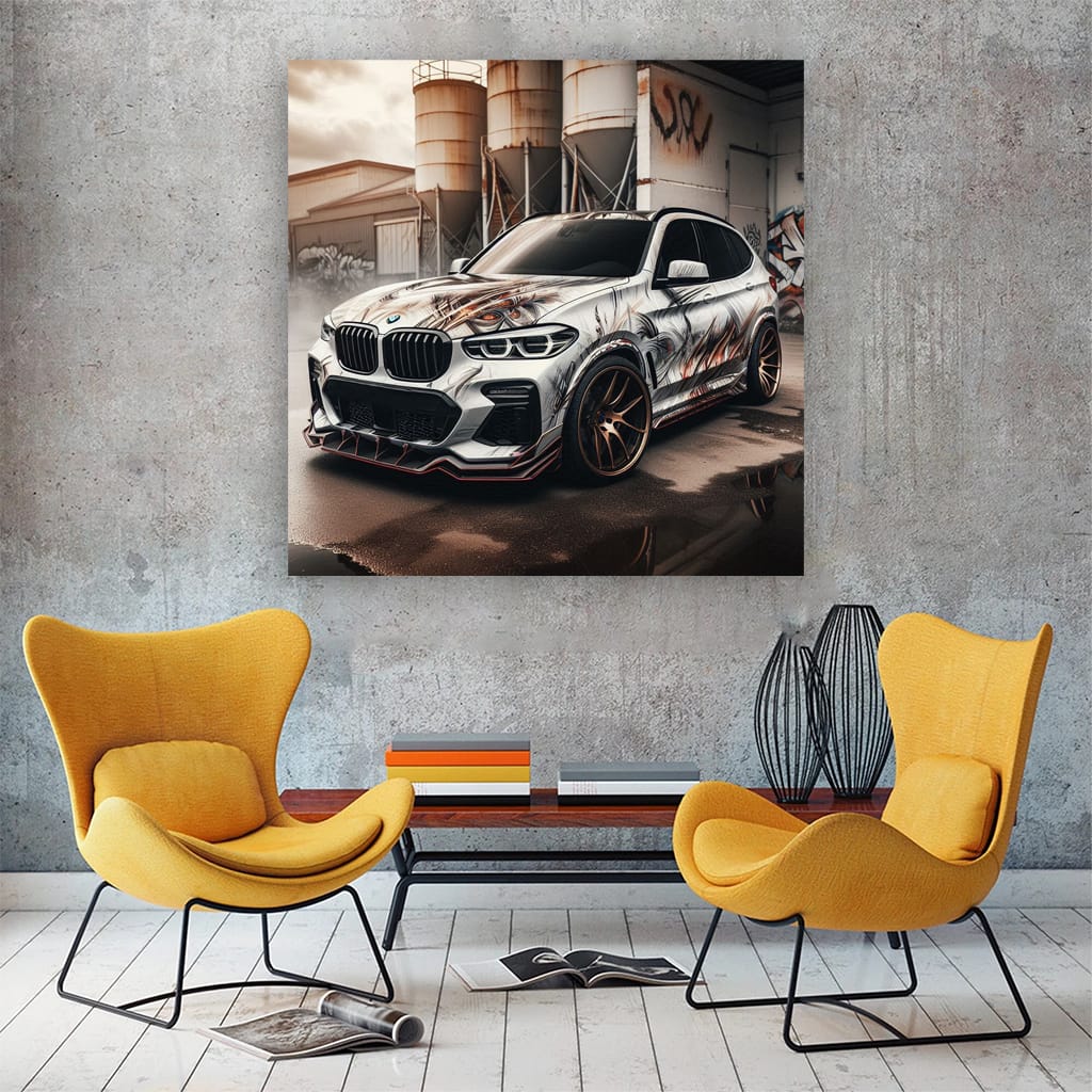 Bmw X3 Pai Wall Art