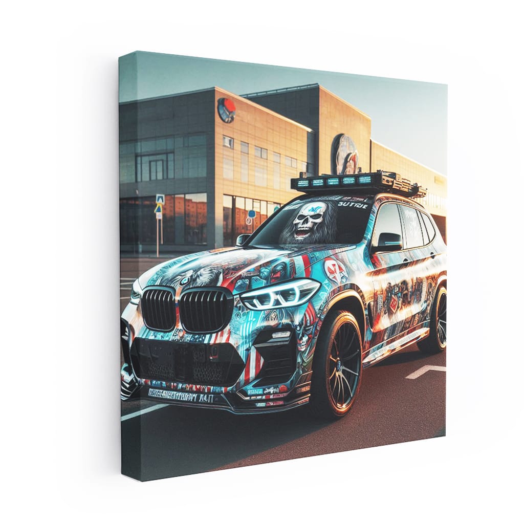 Bmw X3 Paint Wall Art