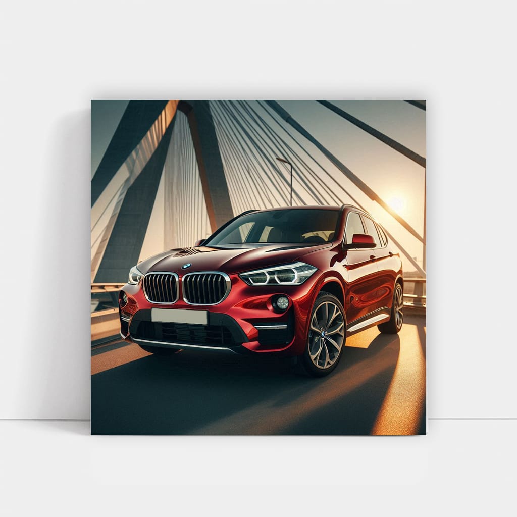 Bmw X3 Red Brid Wall Art