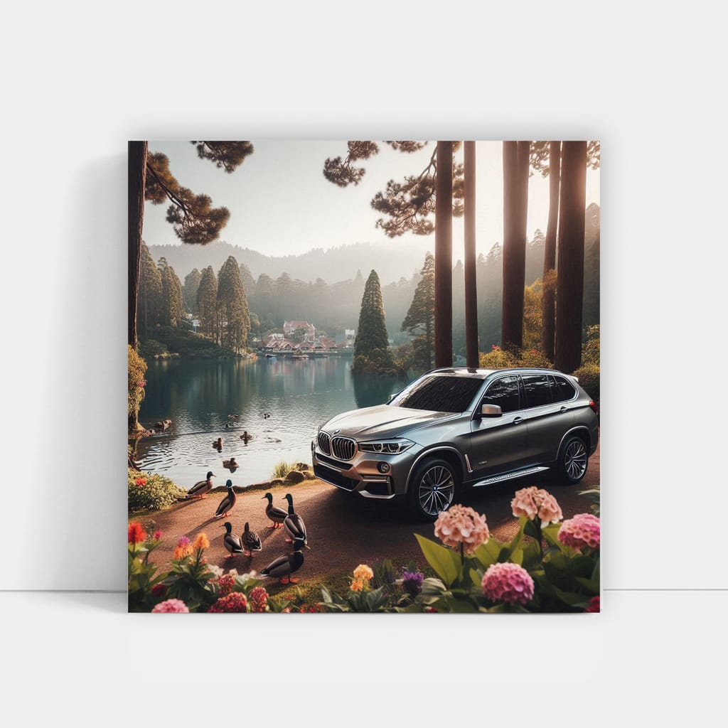 Bmw X5 La Wall Art