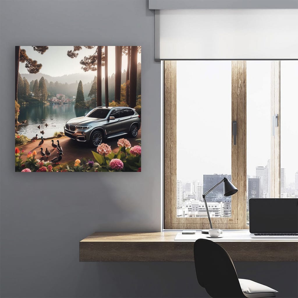 Bmw X5 La Wall Art