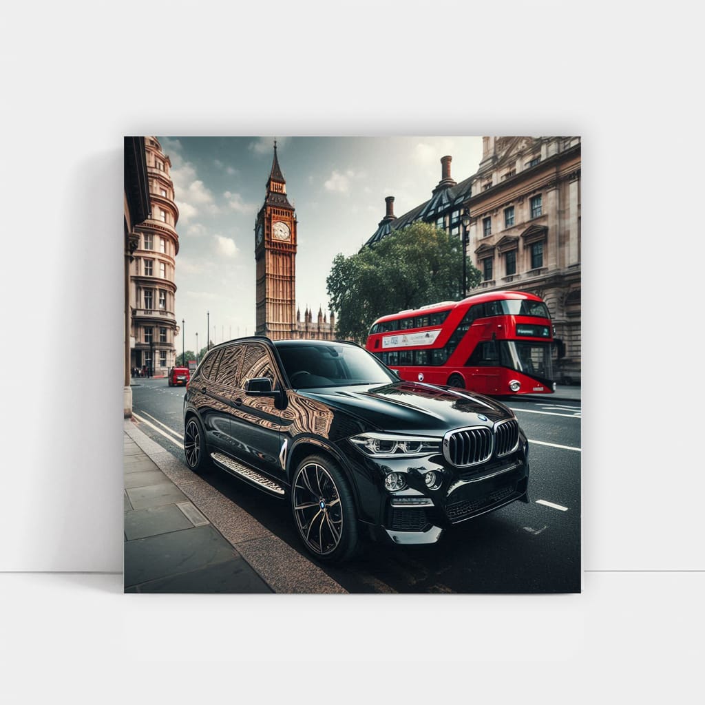 Bmw X5 Lond Wall Art