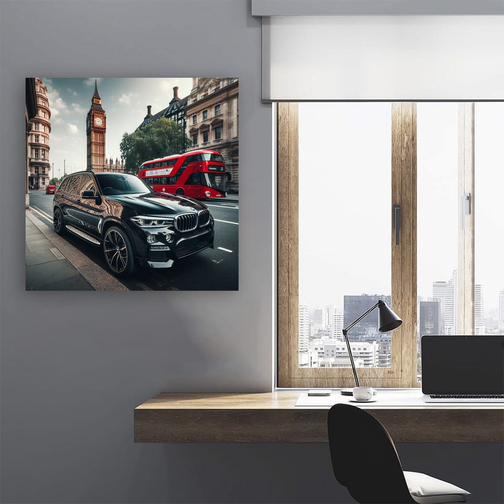 Bmw X5 Lond Wall Art