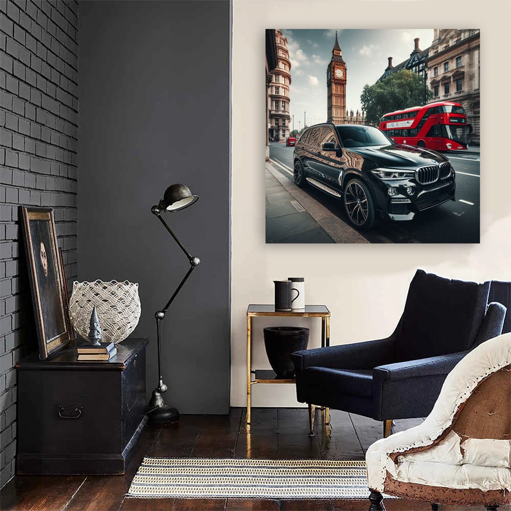 Bmw X5 Lond Wall Art