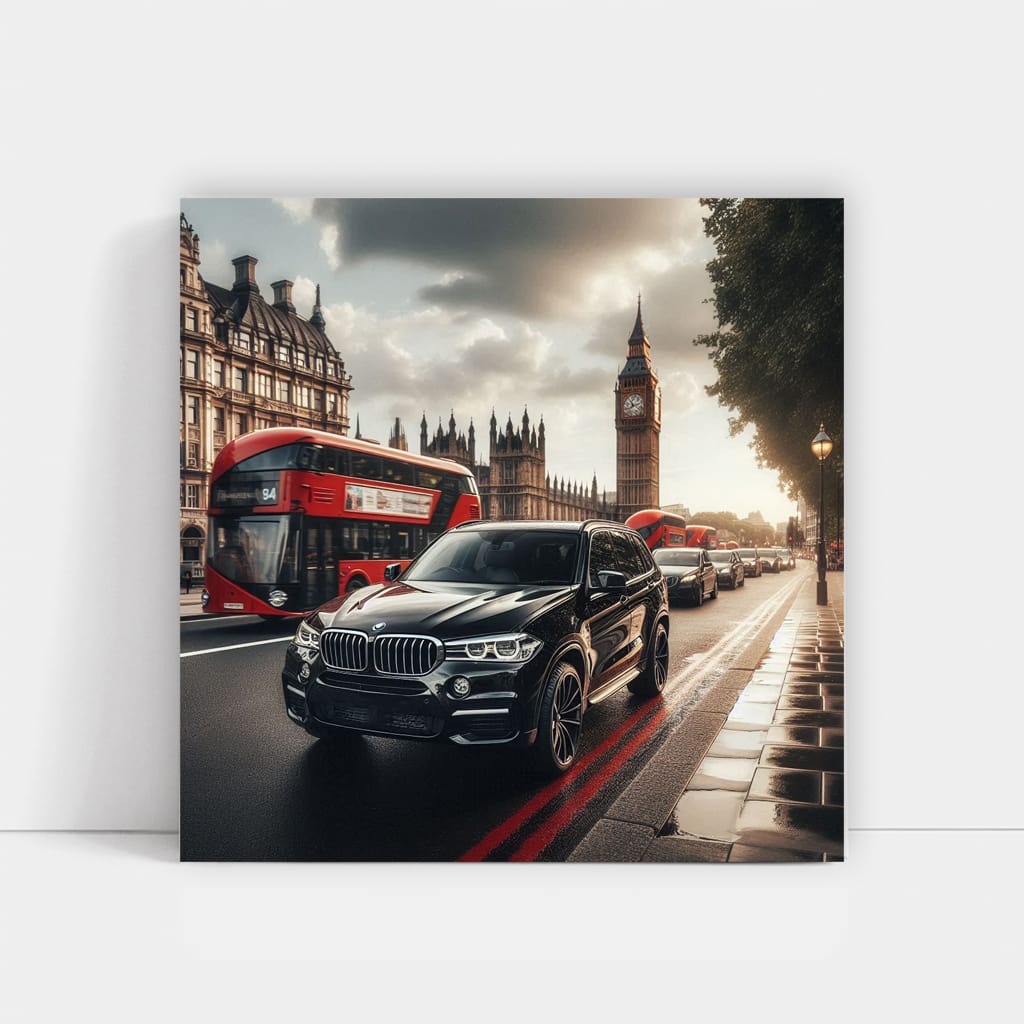 Bmw X5 London Wall Art