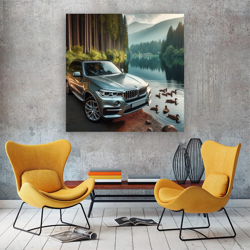 Bmw X5 Riv Wall Art