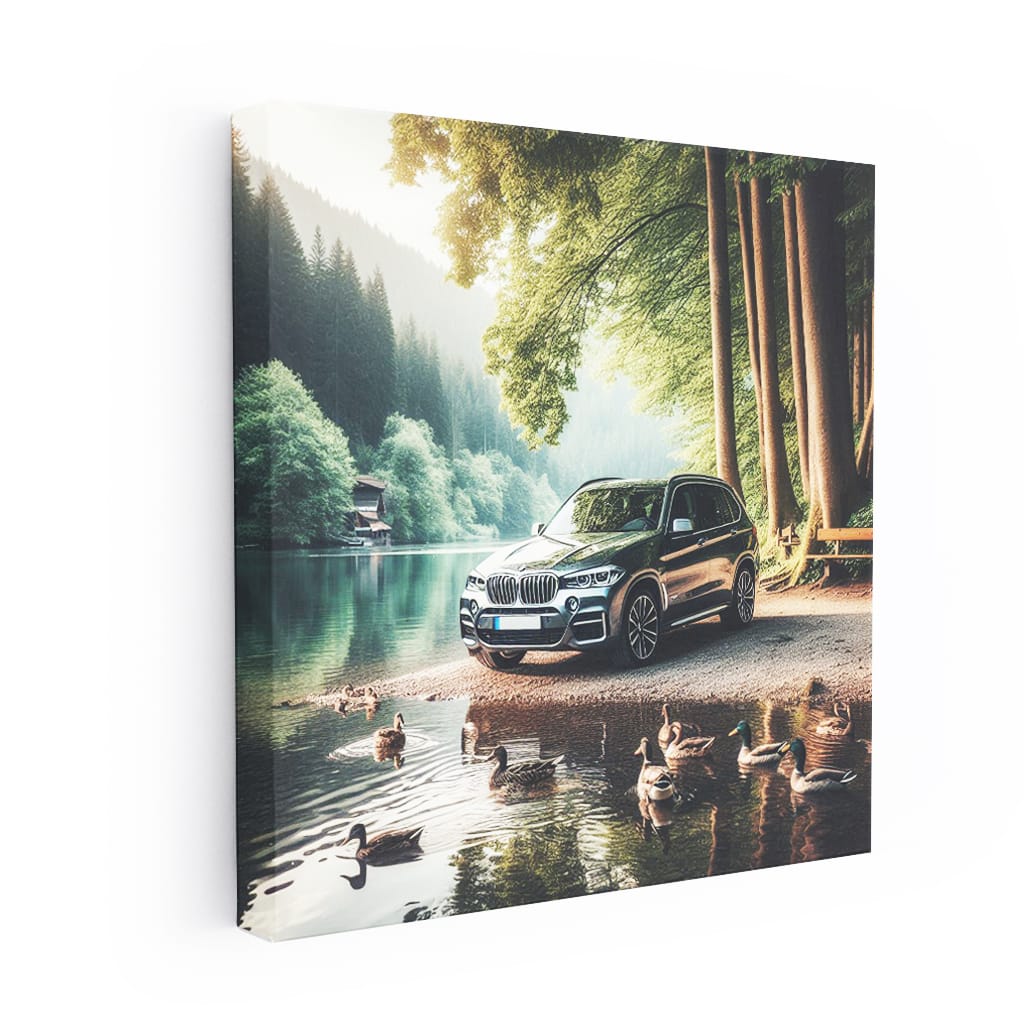 Bmw X5 River Wall Art