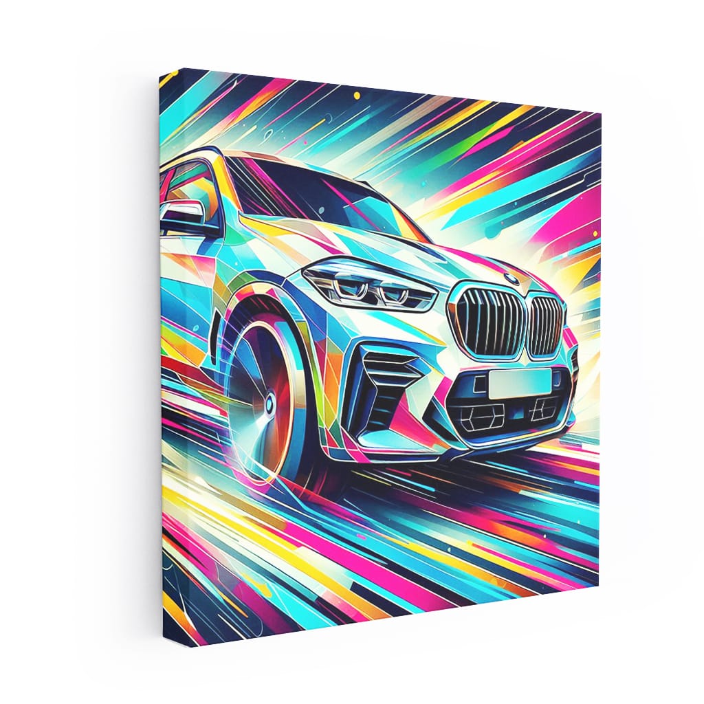 Bmw X5m Absctract Wall Art