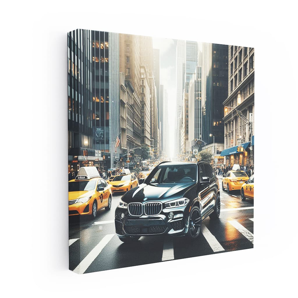 Bmw X5m New Yo Wall Art