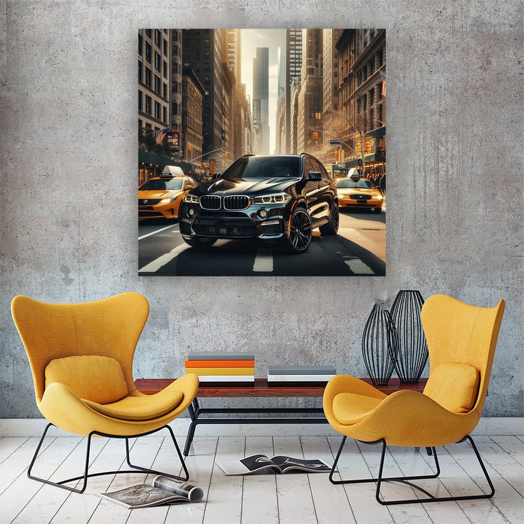 Bmw X5m New York Wall Art