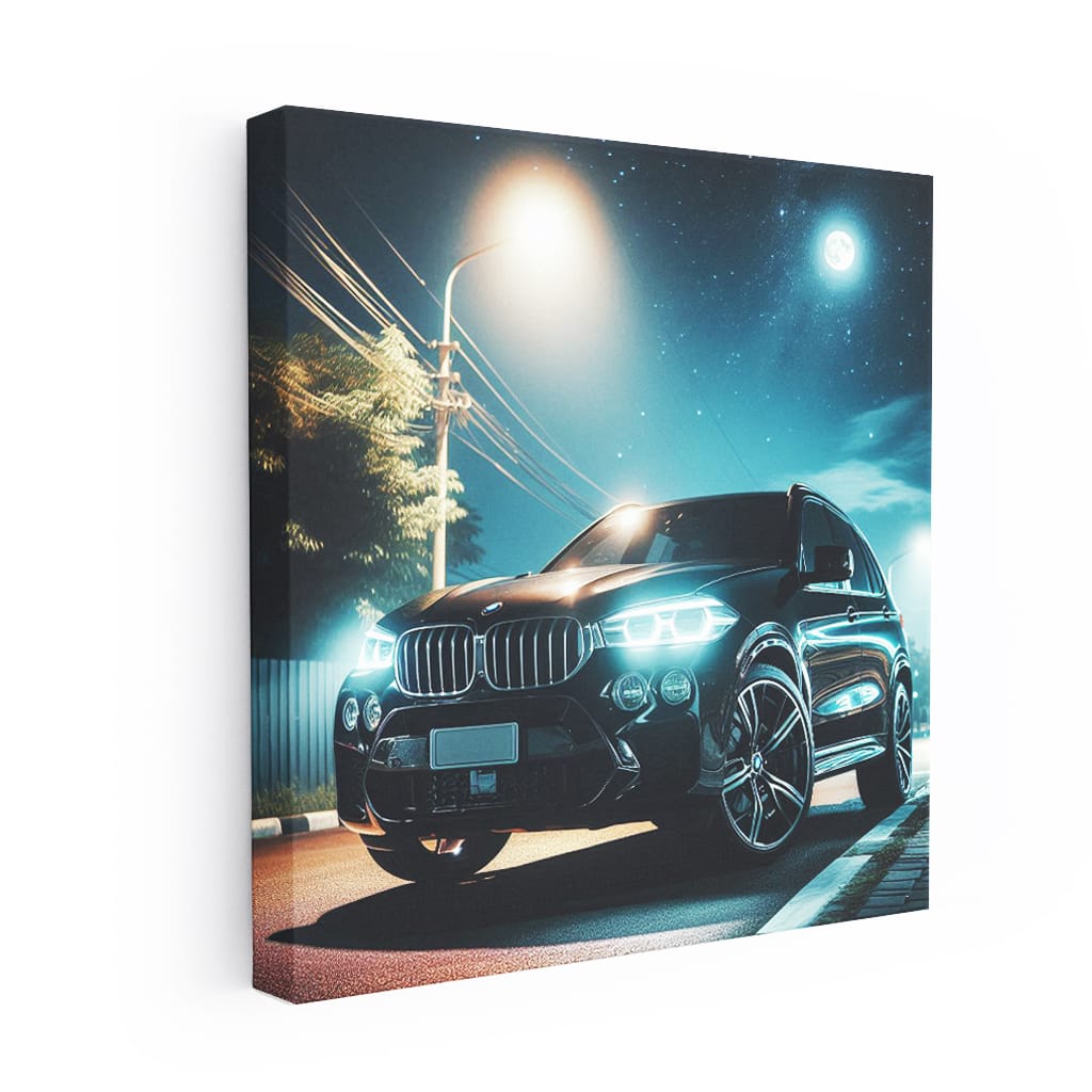 Bmw X5m Night Wall Art