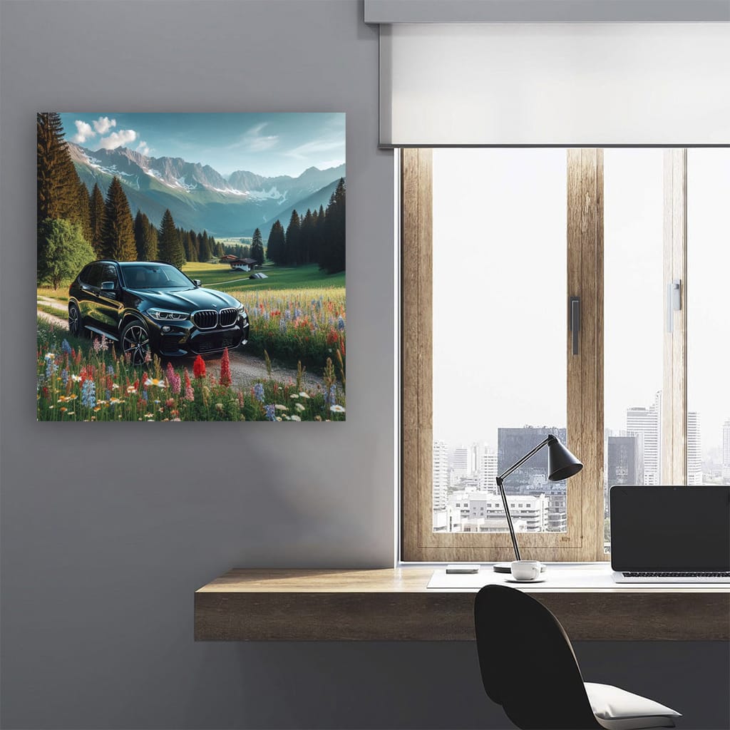 Bmw X5m Vall Wall Art