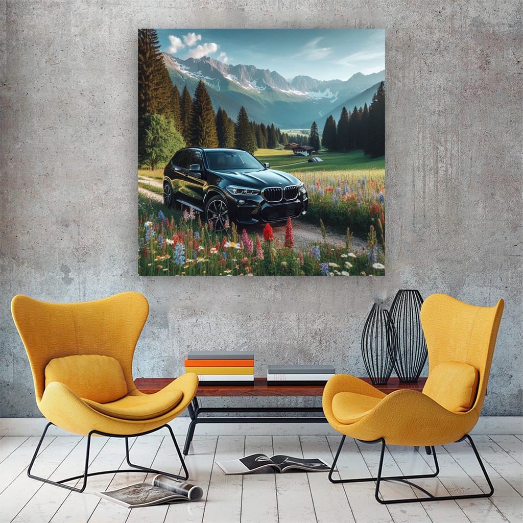 Bmw X5m Vall Wall Art