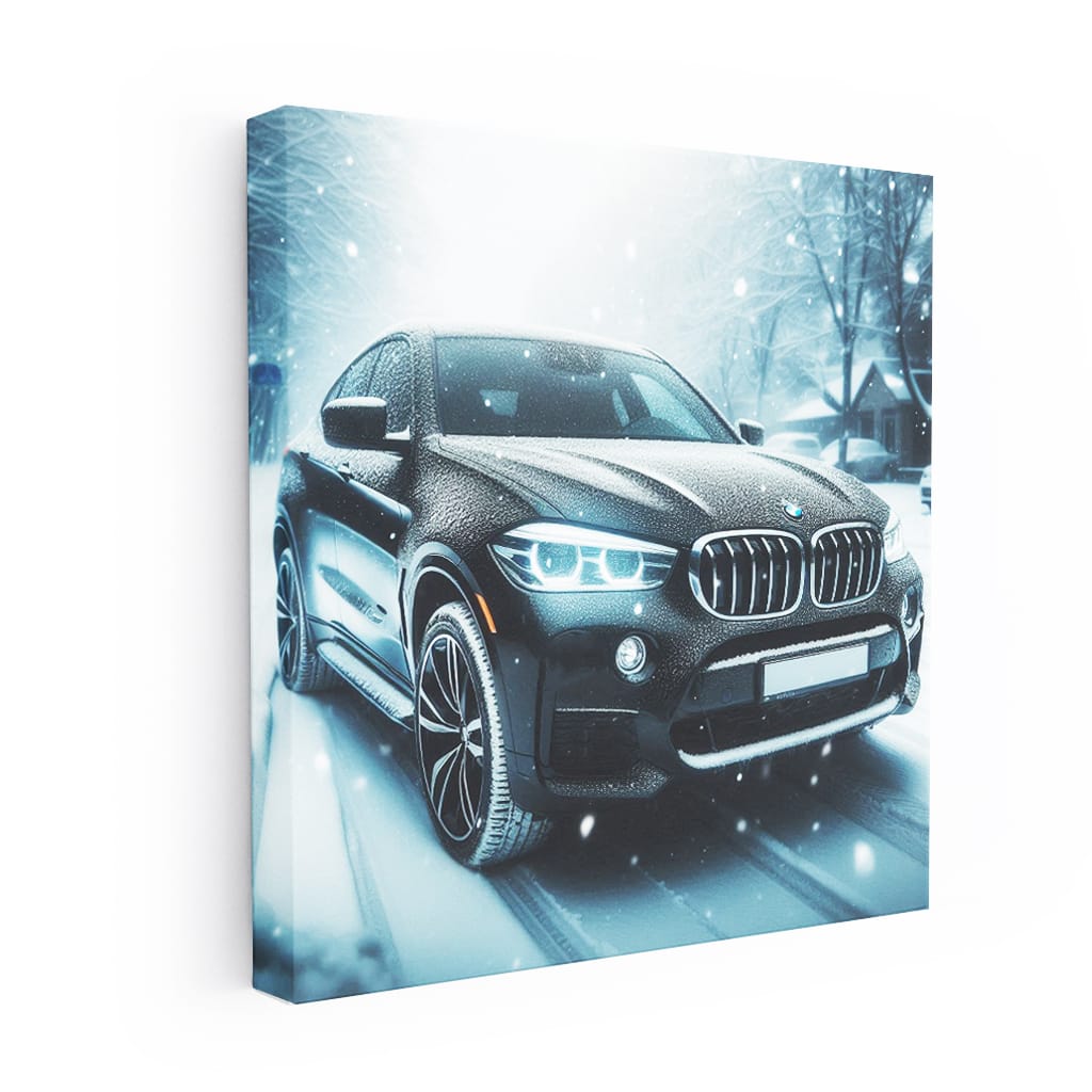 Bmw X6 Snowfa Wall Art