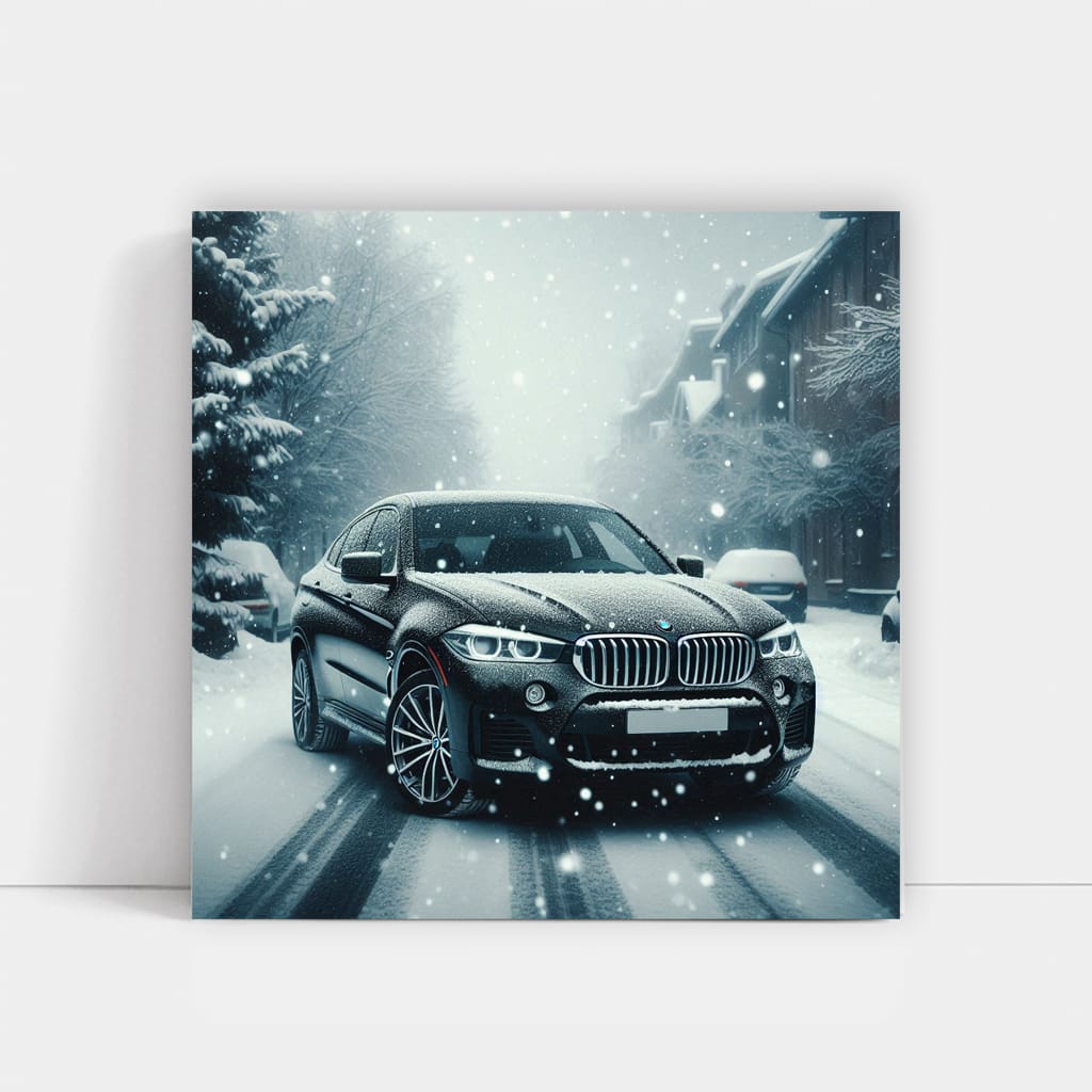 BMW X6 Winter Adventure - Power Meets Elegance in Snow