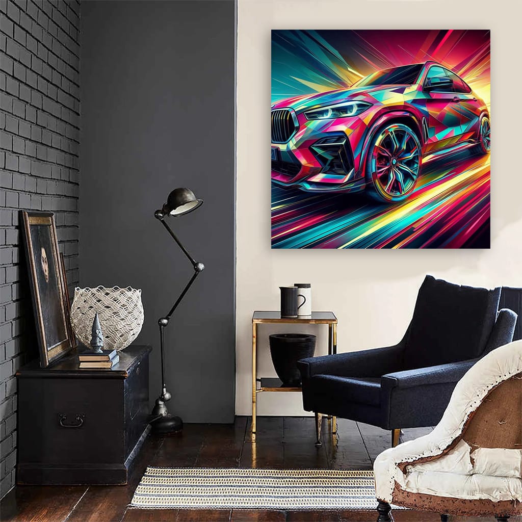 BMW X6M Abstract - Power, Elegance, and Style