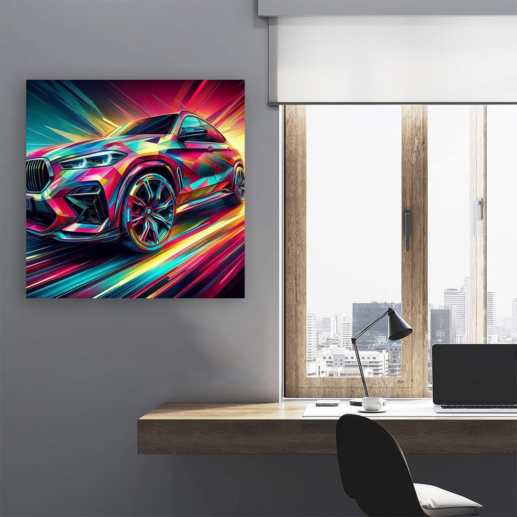BMW X6M Abstract - Power, Elegance, and Style