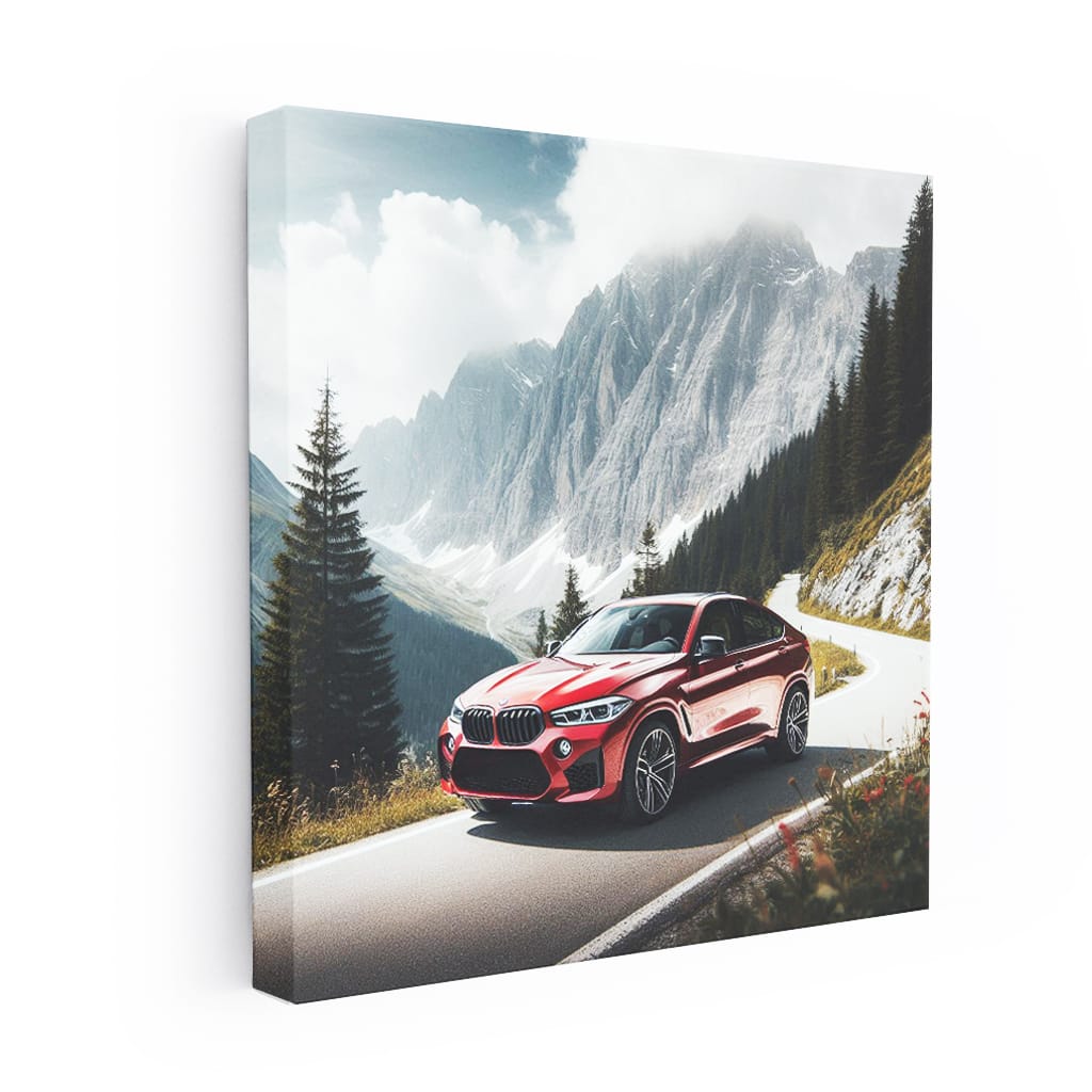 Bmw X6m Mounta Wall Art