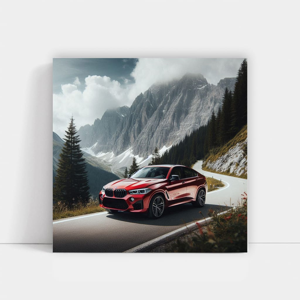 Bmw X6m Mounta Wall Art