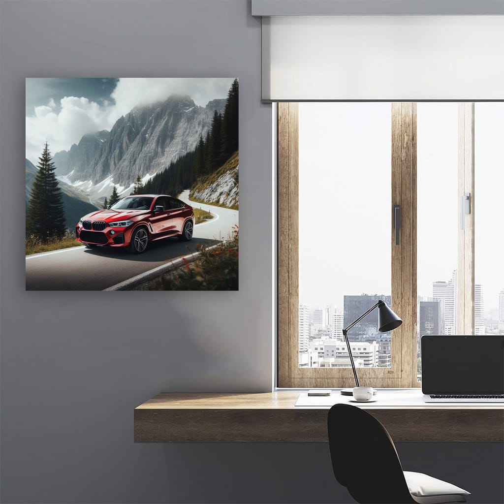 Bmw X6m Mounta Wall Art