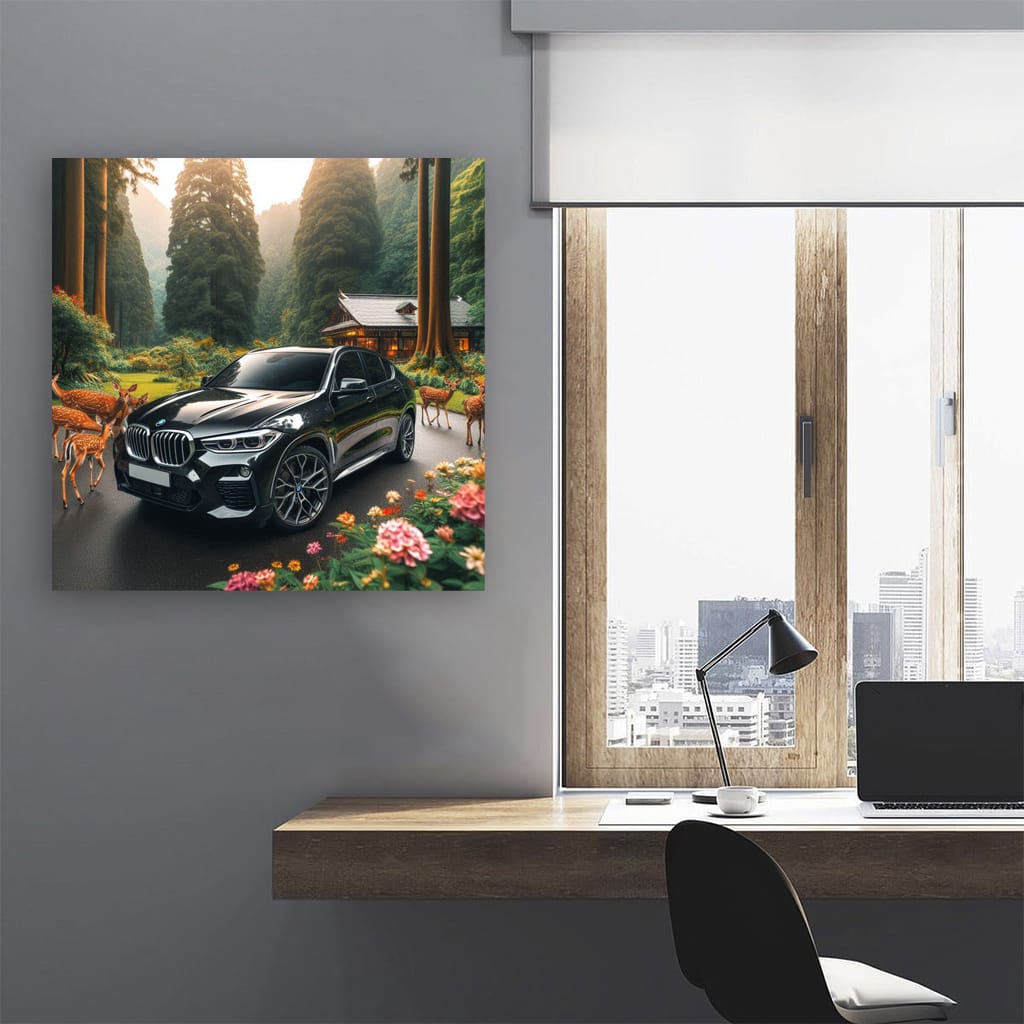 Bmw X6m National Park Wall Art