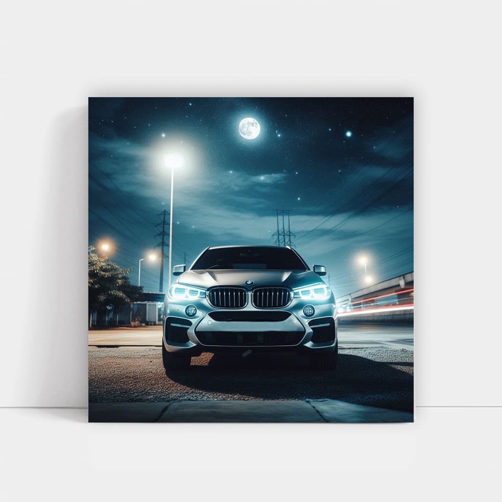 BMW X6M: Dominating Night with Power and Elegance