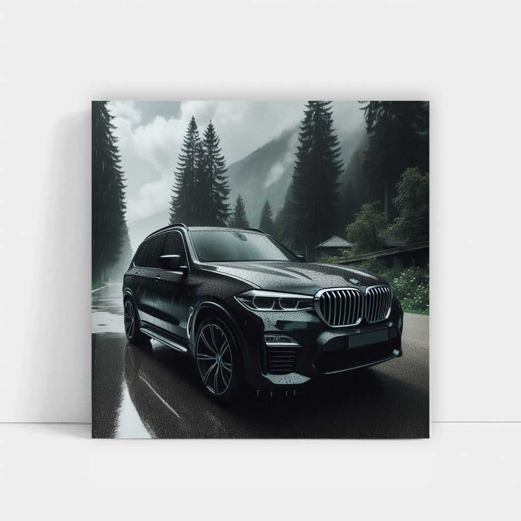 BMW X7 in Overcast Skies - Luxury Meets Bold Performance