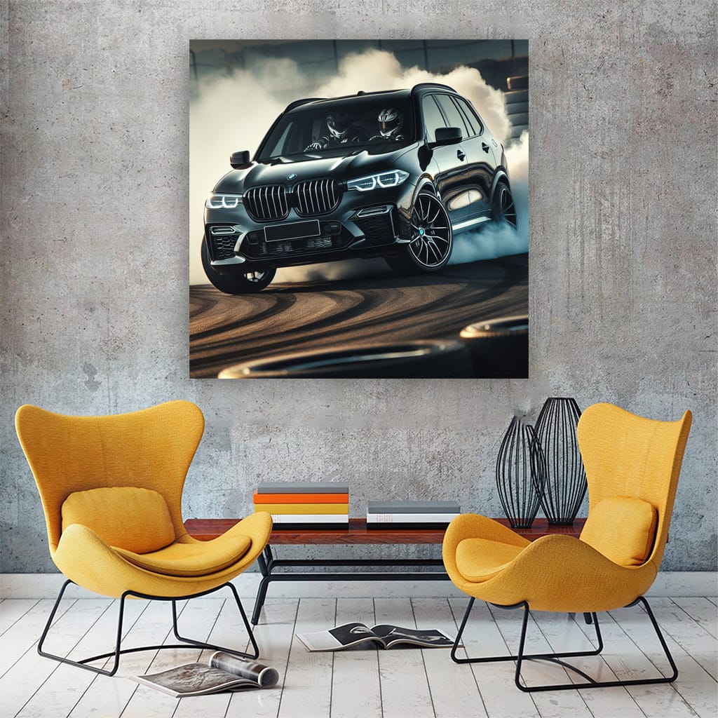 BMW X7 Drift Adventure: Unleash Power of Luxury
