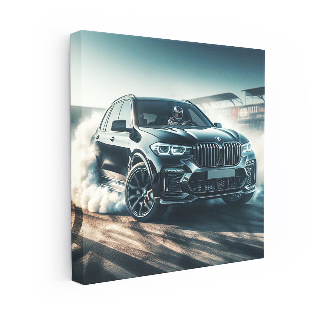 Bmw X7 Drift Wall Art