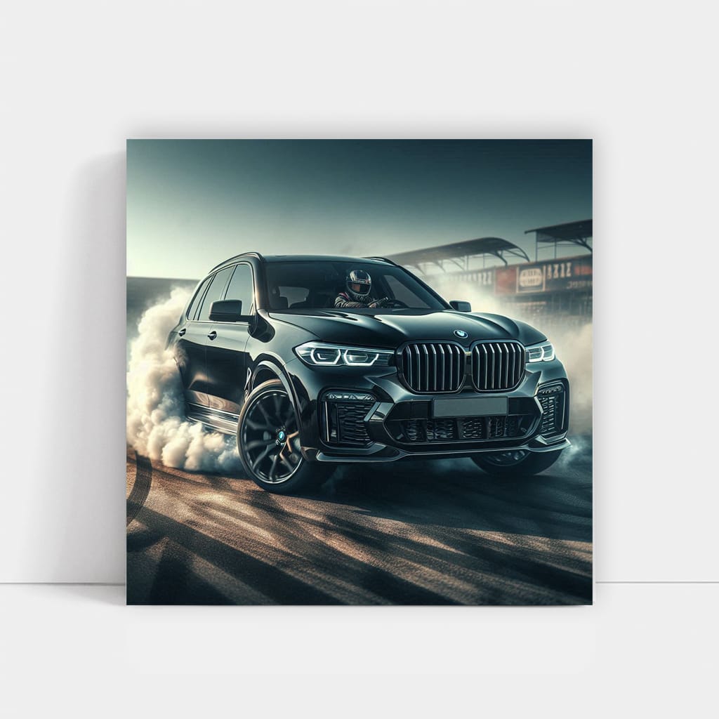 Bmw X7 Drift Wall Art