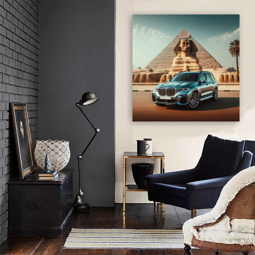 Bmw X7 Egypt Wall Art