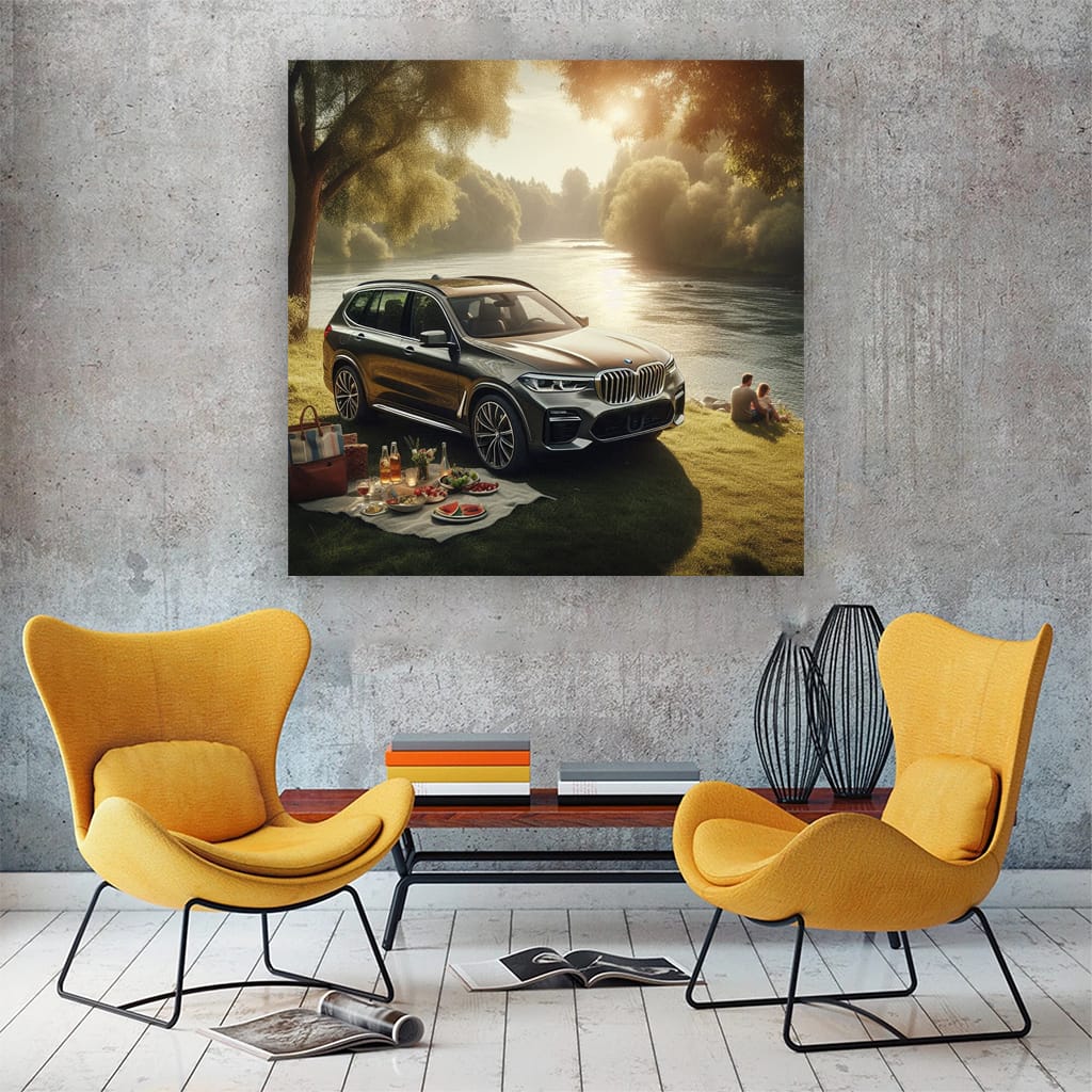 Bmw X7 Riv Wall Art