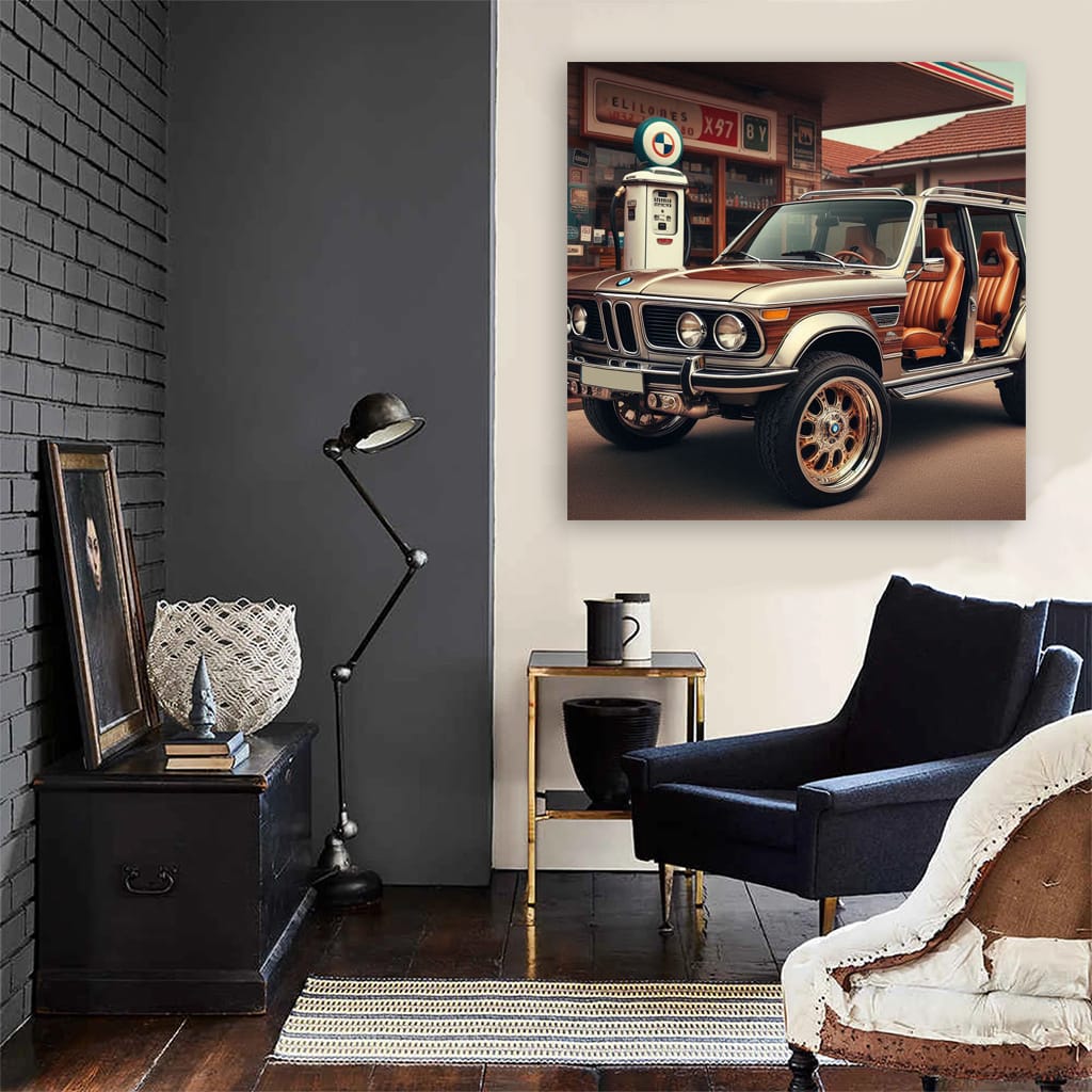 Vintage-Style BMW X7: Timeless Elegance and Power