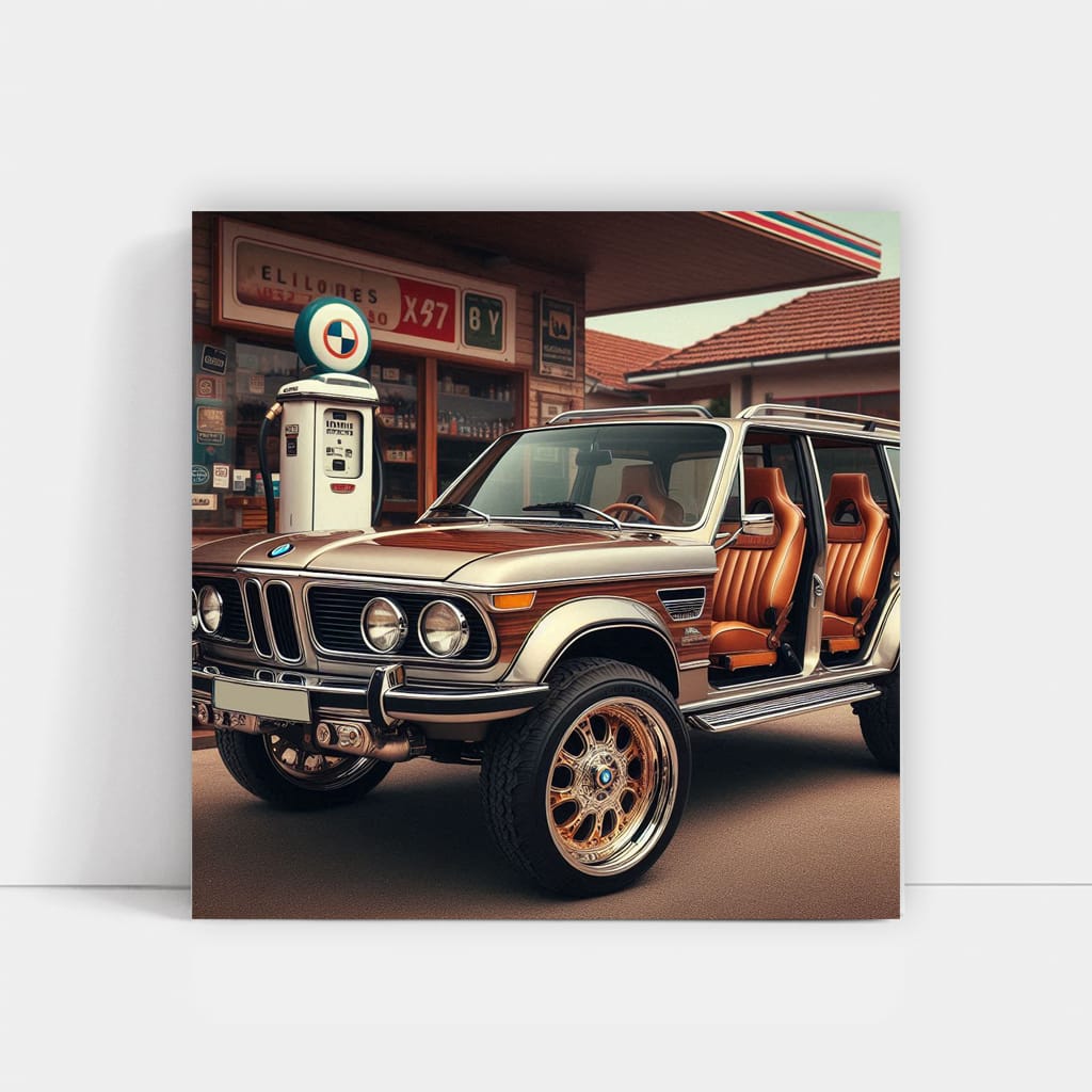 Vintage-Style BMW X7: Timeless Elegance and Power