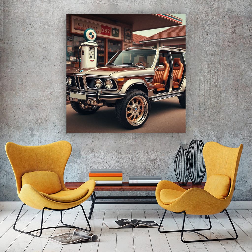 Vintage-Style BMW X7: Timeless Elegance and Power