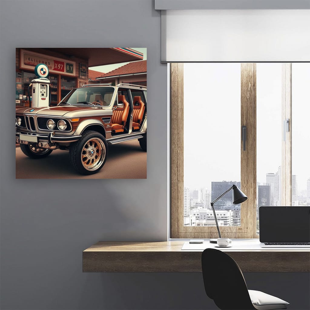 Vintage-Style BMW X7: Timeless Elegance and Power