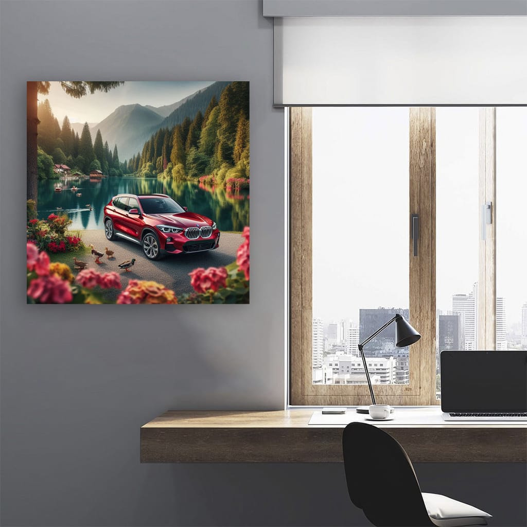 Bmw X River Wall Art