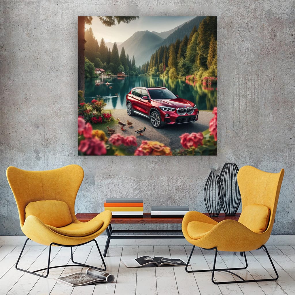 Bmw X River Wall Art