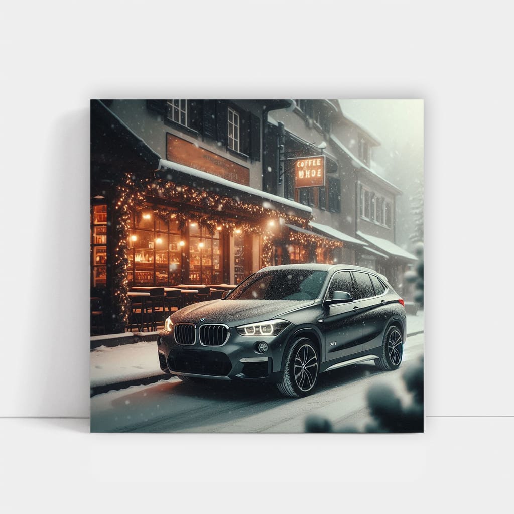 Bmw X Snowfa Wall Art