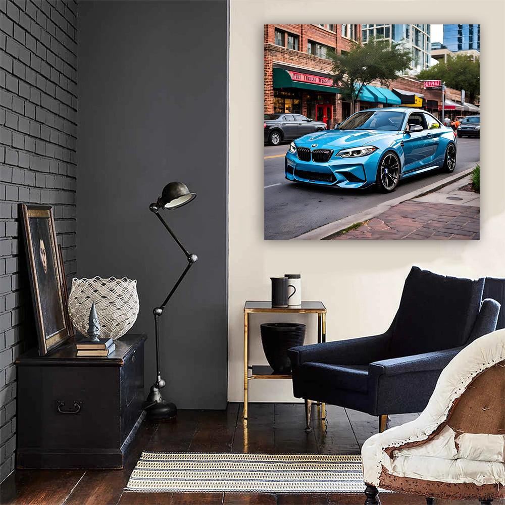 Blue BMW M2 in Austin, TX - Sporty and Dynamic Ride